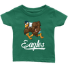 Image of VnSupertramp Eagle Playing Football Infant Shirt For Philadelphia Eagles Fans