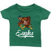 Image of VnSupertramp Eagle Playing Football Infant Shirt For Philadelphia Eagles Fans