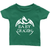 Image of VnSupertramp Baby Dragon Infant T-shirt For Boys Girls Dragon Fans Gift Family Matching Tees - D1