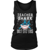 Image of Teacher Shark Women Tank Top Shirt Doo Doo Doo Plus Size Official VnSupertramp Apparel