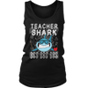 Image of Teacher Shark Women Tank Top Shirt Doo Doo Doo Plus Size XL-4XL Official VnSupertramp Apparel