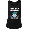 Image of Teacher Shark Women Tank Top Shirt Doo Doo Doo Plus Size XL-4XL Official VnSupertramp Apparel