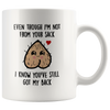 Image of [TL] Step Dad Gifts From Daughter Son Even Though I'm Not From Your Sack Mug - 11oz