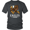 Image of VnSupertramp Personalized Eagles Mascot Team Men Women Football Shirt Plus Size XL-4XL - For Philadelphia Eagles Fans