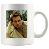 Image of [TL] White Tom Brady Ceramic Mug 11oz Unisex Printed On Both Sides