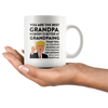 Image of [TL] Andaz Press 11oz. Funny President Trump Coffee Mug Gift, Best Grandpa, Grandpaing, 1-Pack, Includes Gift Box, Birthday Christmas Novelty Ideas for MAGA Republican Democrats