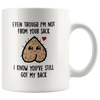 Image of [TL] Step Dad Gifts From Daughter Son Even Though I'm Not From Your Sack Mug - 11oz