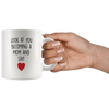 Image of [TL] New Mom Mug - Funny Future Mother Coffee Cup for Mommy To Be - Great Gag Gift for Becoming First Time Mama or as Pregnancy Reveal