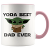 Image of [TL] Yoda Best Dad Ever Mug - Yoda Best Dad Coffee Mug for Fathers Day - Yoda Dad Coffee Cup - Yoda Best Dad Gift for Dad- Gift For Dad