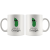 Image of [TL] Andaz Press Funny Food Pun 11oz. Ceramic Coffee Tea Mug Gift, Cool as a Cucumber, Cucumber with Sunglasses Graphic, 1-Pack, Birthday Christmas Gift Ideas