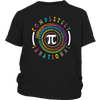 Image of VnSupertramp Pi Spiral Youth Shirt for Kids Math Geek Nerd Boys Girls