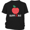 Image of VnSupertramp Happy Pi Day Apple Youth Shirt for Kids Math Geek Nerd Boys Girls