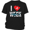 Image of VnSupertramp I Love Sharks Week Youth T-Shirt For Boys Girls Great Tees For Shark Lover Fan TV Show