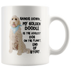 Image of [TL] PerfectPrintedAQA - Golden Doodle Mug - Cute Dog Mug - Dog Lover Gift - Dog Lover Mug, 11oz Ceramic Coffee Mug/Cup/Drinkware, High Gloss