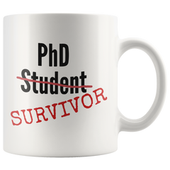 [TL] Phd Gifts Idea-Phd Graduation Gifts-Phd Mug-Phd Comics Mug-Phd Graduation Gifts For Him-Phd Gifts For Her-Doctorate Gifts- Phd Student survivor