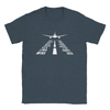 Image of [GLT] Vintage Phonetic Alphabet Pilot Airplane Shirt for Men Women Plus Size XL-6XL | Made in USA | by VnSupertramp Apparel Black