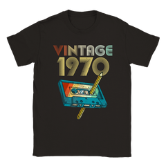 [GLT] BestTeesEver Vintage 1970 Music Cassette 50th Birthday 50 Years Old Gifts T-Shirt