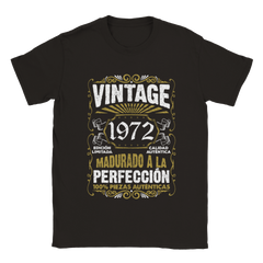 [GLT] Generic Vintage 1972 50 cumpleaños Regalo 50 años Camiseta de Vinilo para Hombres y Mujeres | Fabricada en Estados Unidos, por VnSupertramp Apparel