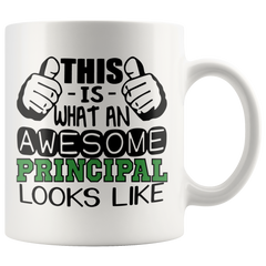 [TL] Coffee Mug, Principal Gift, Principal Appreciation, End Of Year Gift, School Principal, Cup For Principal, Awesome Principal, Best Principal, Ceramic Coffee Mug 11oz