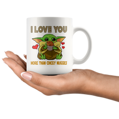 [TL] Lplpol I Love You More Than Chicky Nuggies Baby Valentine Day Coffee Mug Tea Cup 11Oz &Ndash; Tea Mug