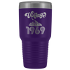 Image of VnSupertramp 1969 50th Birthday Gifts for Women and Men Wine Glass Tumbler Cup 30oz - Vintage Golden Anniversary Gift