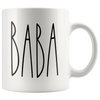 Image of [TL] Funny Mugs-Grandparent Coffee Mug Set Baba GIDO,11oz Ceramic Mug