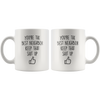 Image of [TL] Funny Neighbor gift - Best Neighbour Coffee Mug for Men and Women - Great Appreciation Cup for a Thank You or Graduation Present for Him or Her