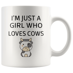 [TL] PerfectPrintedAQA - Funny Cow Mug, Cow Lover Gift, Cow Girl Gift, Cow Gift, Cow Mugs, Cow Cup, Cow Lover Mug, Gift For Cow Lover, 11oz Ceramic Coffee Mug/Cup/Drinkware, High Gloss