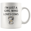 Image of [TL] PerfectPrintedAQA - Funny Cow Mug, Cow Lover Gift, Cow Girl Gift, Cow Gift, Cow Mugs, Cow Cup, Cow Lover Mug, Gift For Cow Lover, 11oz Ceramic Coffee Mug/Cup/Drinkware, High Gloss