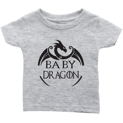 VnSupertramp Baby Dragon Infant T-shirt For Boys Girls Dragon Fans Gift Family Matching Tees - D3