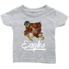 Image of VnSupertramp Eagle Playing Football Infant Shirt For Philadelphia Eagles Fans