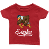 Image of VnSupertramp Eagle Playing Football Infant Shirt For Philadelphia Eagles Fans