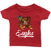 Image of VnSupertramp Eagle Playing Football Infant Shirt For Philadelphia Eagles Fans