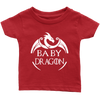 Image of VnSupertramp Baby Dragon Infant T-shirt For Boys Girls Dragon Fans Gift Family Matching Tees - D1