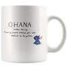 Image of [TL] Ohana Means Family Coffee Mug Lilo and Stitch Mugs Mugs with Sayings Disney Stitch Ceramic Mug Inspirational Girlfriend Gift