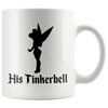 Image of [TL] His Tinkerbell and Her Peter Pan Mug Gift Coffee Cup Disney (Set of 2) Tink Couple Love Gifts