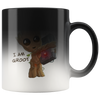 Image of [TL] Funny I'm Groot Coffee Mug Morphing Changing Color Cup