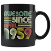 Image of VnSupertramp Vintage April May June July 60th Birthday 1959 Personalized Black Coffee Mug 11oz