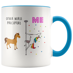 [Teelaunch] YouNique Designs Nurse Preceptor Mug, 11 Ounces, Unicorn Mug for Nurse Preceptor Gifts (Black)