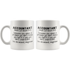 Image of [TL] Funny Accountant Gifts Coffee Mug - Accountant Definition Coffee & Teacup, Accounting Cup, Unique Gift Idea For Auditors, Financial Advisors, CPAs, Siblings, Friends, Him or Her