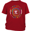 Image of VnSupertramp Pi Spiral Youth Shirt for Kids Math Geek Nerd Boys Girls