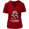 Image of VnSupertramp Fabulous Women V-Neck Shirt Plus Size XL-4XL 55th Birthday Gift