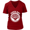 Image of VnSupertramp Tree Hands People Lover Nature Women V-Neck T-Shirt Plus Size XL-4XL Happy Earth Day Tee 2019 - D1