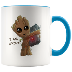 [TL] Funny Coffee Lover Gift - Funny Mugs - I'm Groot Coffee Mug Coffee Mug Tea Cup 11 Ounce