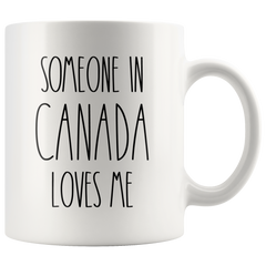 [TL] Canada Mug Long Distance Gift for Boyfriend Miss You Gifts Girlfriend Coffee Cup Someone in Canada Loves Me Thinking of You Missing You