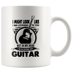 [TL] Guitar Mug Guitar Player Mug Guitarist Mug Guitar Gift Guitar Coffee Mug Guitar Gift Idea Guitar Gift for Men and Women