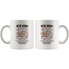 Image of [TL] Father Mug, First Father's Day, Dear Daddy Mug, This Father's Day I'm Snuggled Warm & Safe in Mommy's Tummy Mug