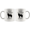 Image of [TL] Funny Great Pyrenees Dog Mom Mug Themed Mug For Women - A Wise Woman One Said Novelty Coffee Cup 11oz