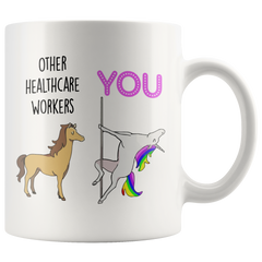 [TL] Funny Healthcare Worker Gift - Best Health Care Worker Coffee Mug