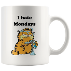 [TL] 11 ounce Mug - I Hate Mondays Mug - S White by Coffee Mug